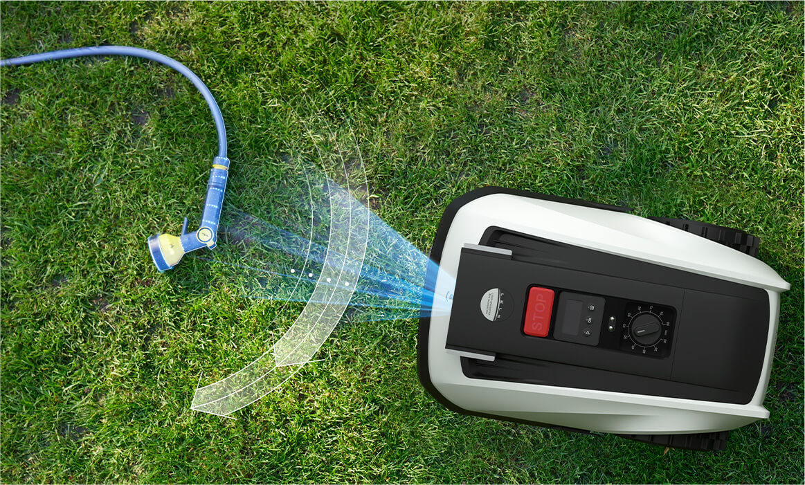 CES 2025 Ecovacs robot lawn mower goat