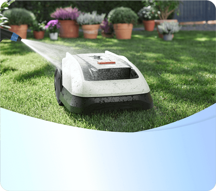 CES 2025 Ecovacs robot lawn mower goat