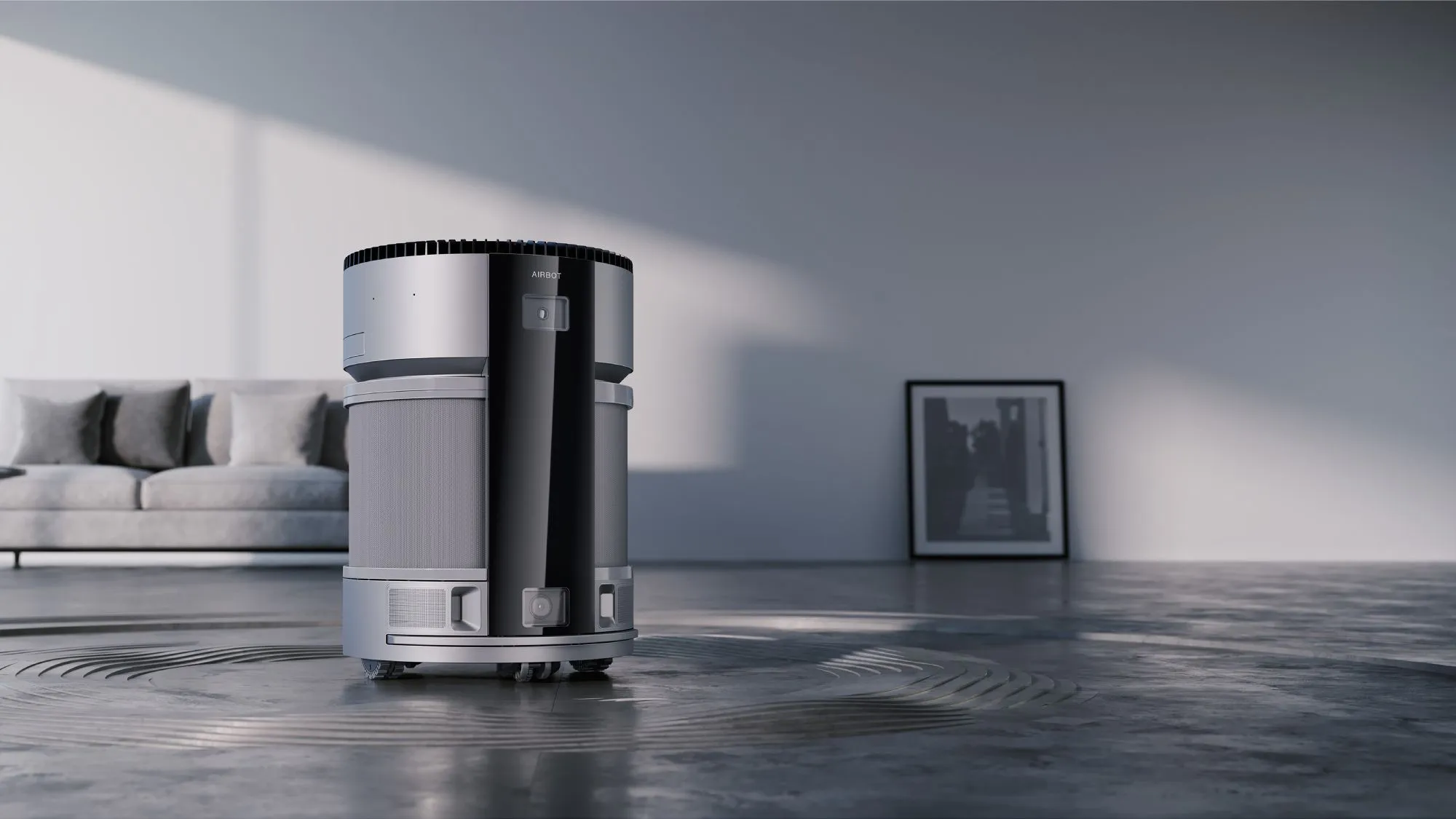 Voice operated moving sound system