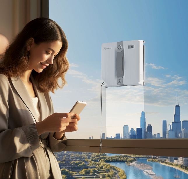 Accurate control with intutive ECOVACS HOME App Accurate control with intutive ECOVACS HOME App