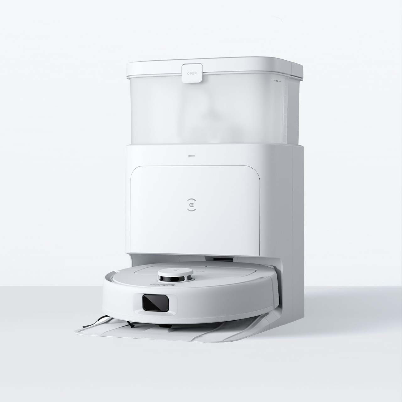 DEEBOT N30 PRO OMNI （ホワイト）お掃除ロボット（10,000Paの吸引力，絡まり防止技術，カーペットセンサ）