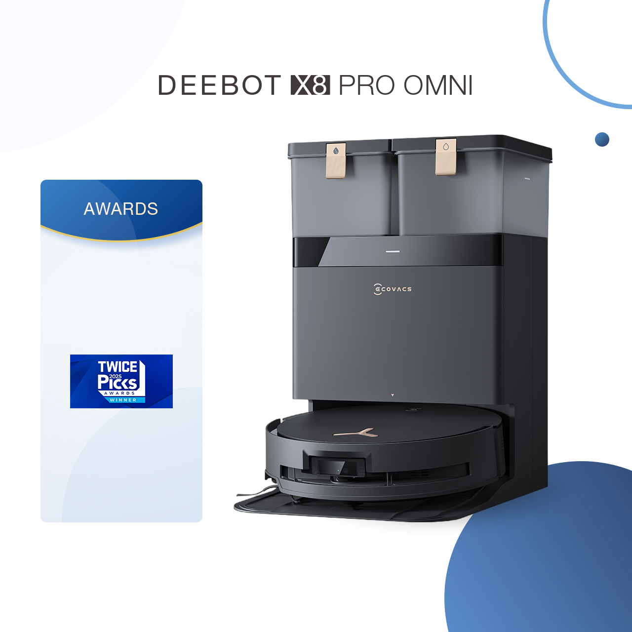 DEEBOT X8 PRO OMNI+Accessories Bundle